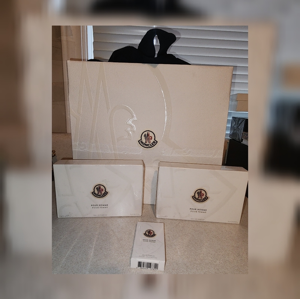 Moncler Pour Homme & Pour Femme EDP Set New